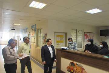 بازدید از بخش اطفال
